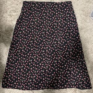 Floral skirt